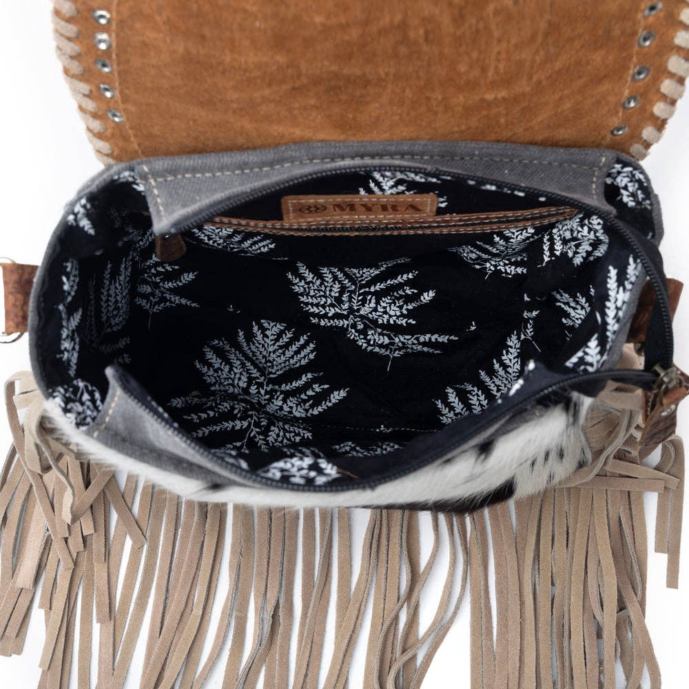 Myra Dusty Lariat Concealed Carry Bag in Saddle Brown: Saddle Brown
