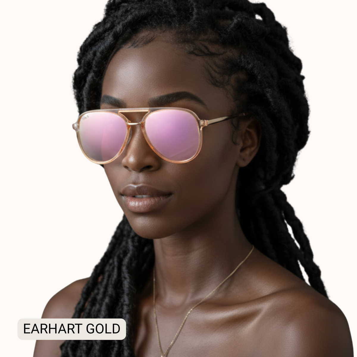 Earhart - Women’s Aviator Sunglasses–Polarized Everyday Chic: Grey