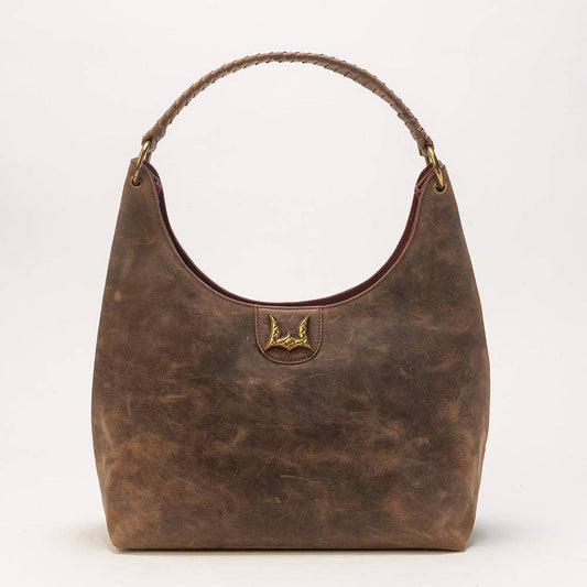 Lw Large Purse In In Brunette Leather