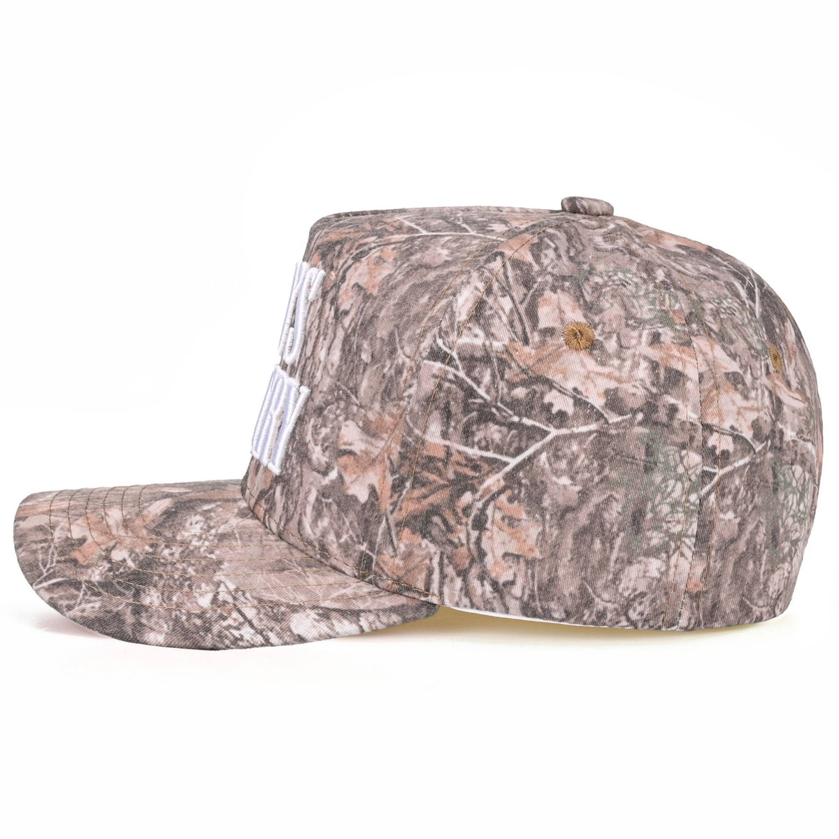 C.C GOD'S COUNTRY Letter on Two Tone Trucker Hat: DKM