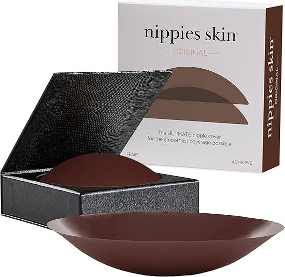 Nippies Skin Adhesive Nipple Covers: Caramel / Size 1 (A-C cups)