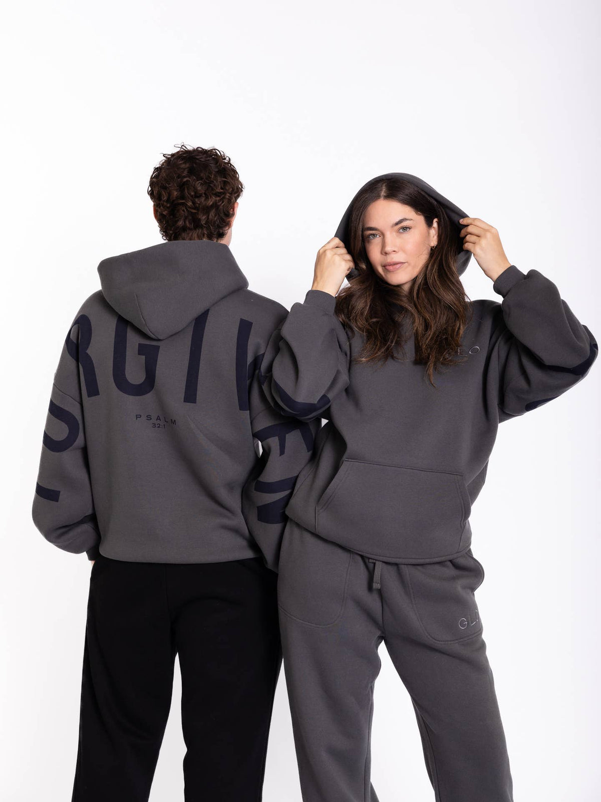 Kingdom Essential Hoodie - Forgiven - Dark Shadow: XL