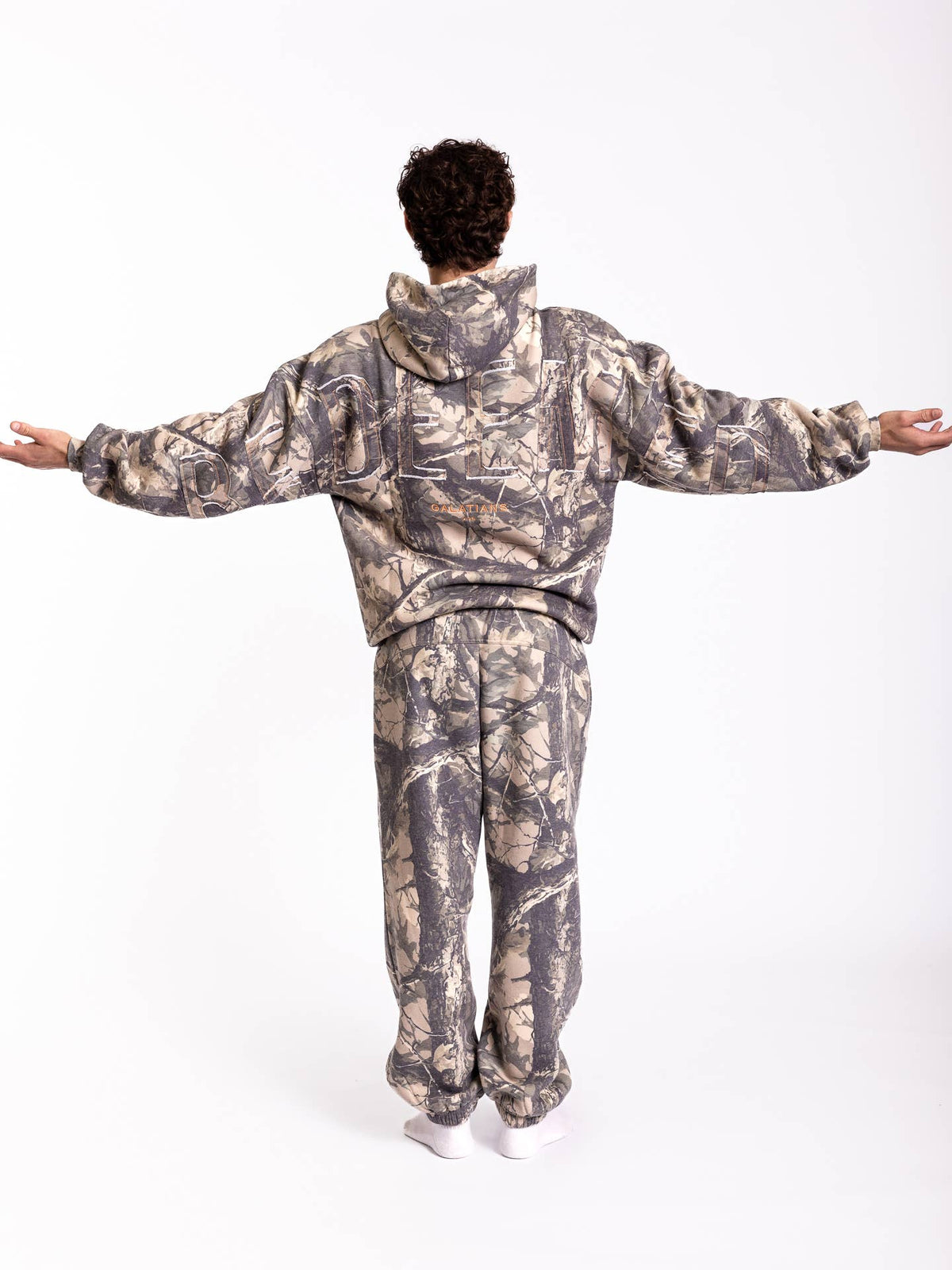 Kingdom Essential Patchwork Hoodie - Redeemed - Dark Camo: M
