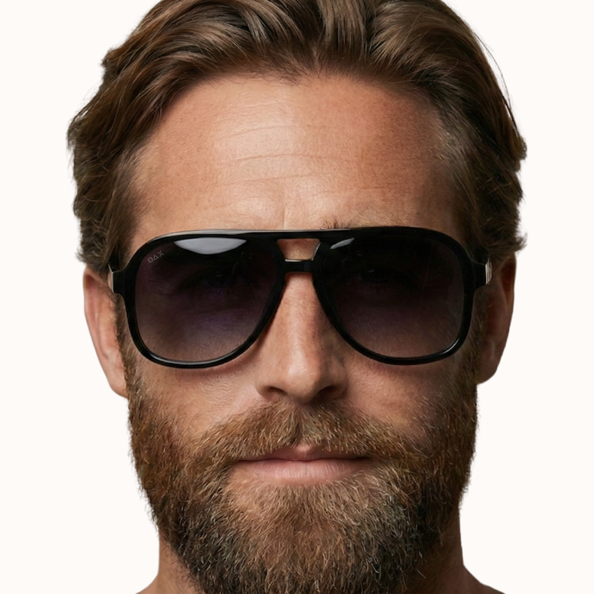 Cruz - Unisex Aviator Sunglasses – Polarized Hair-Friendly: Smokeshow