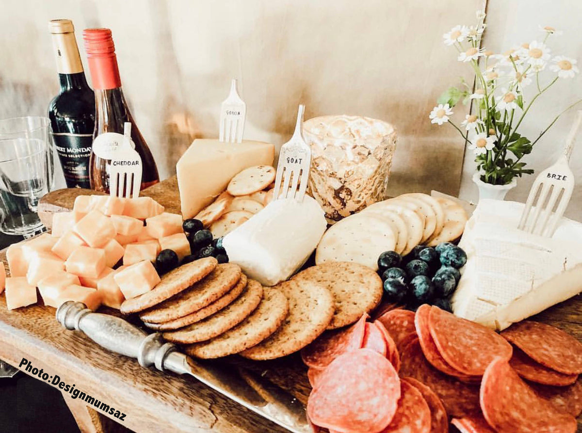 Assorted loose cheese markers: GOAT