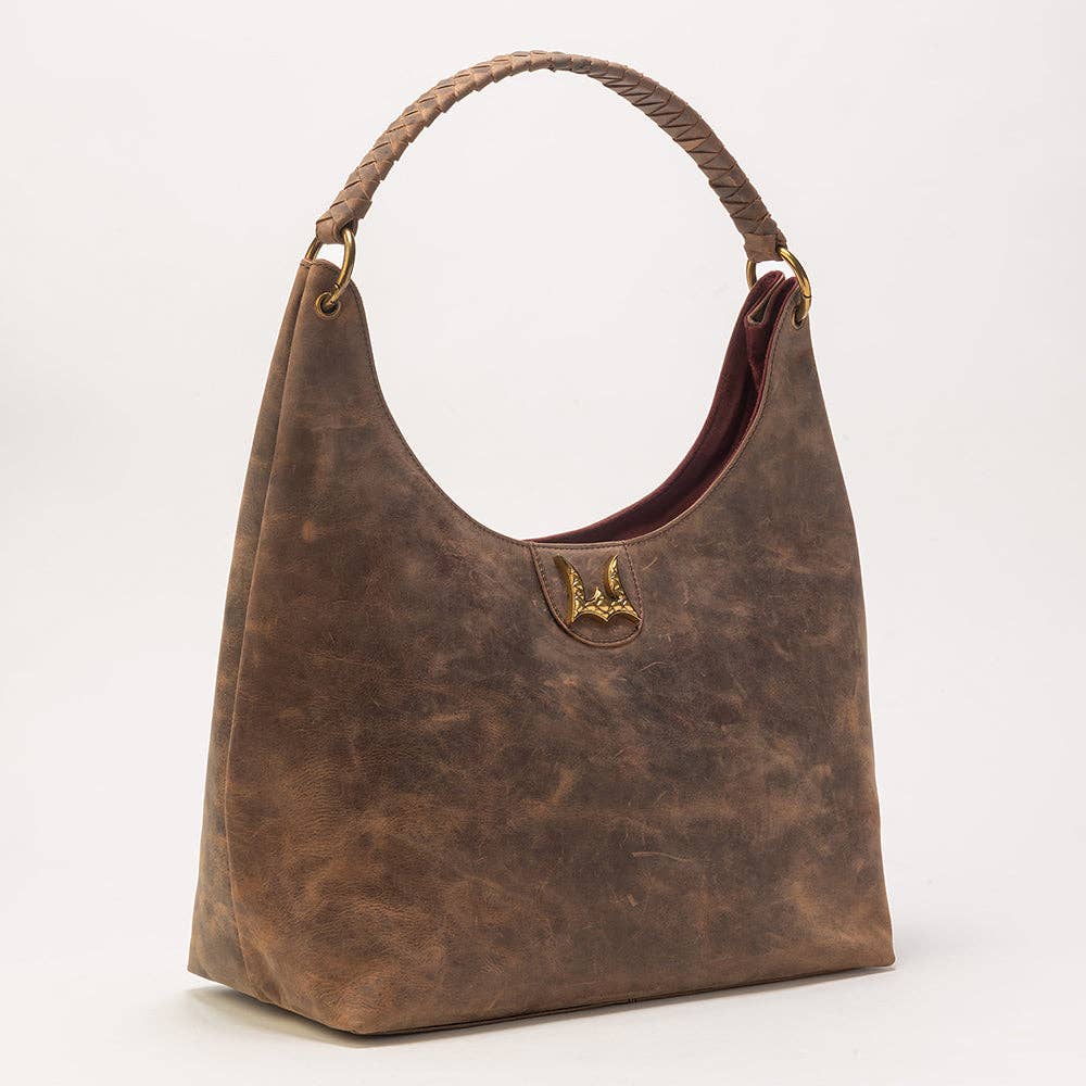 Lw Large Purse In In Brunette Leather