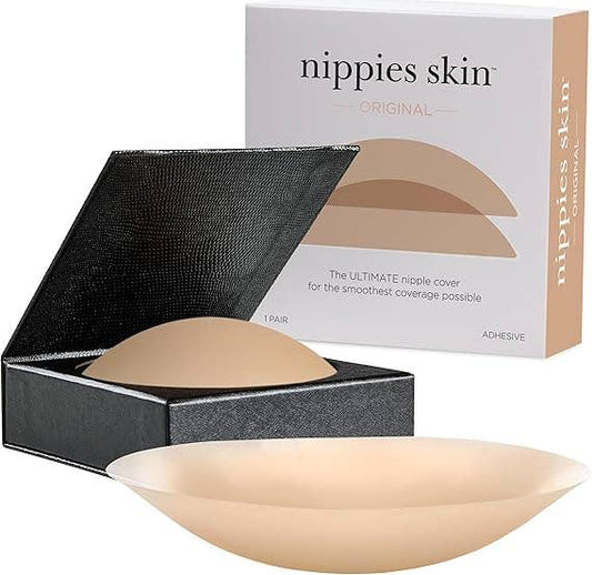 Nippies Skin Adhesive Nipple Covers: Caramel / Size 1 (A-C cups)