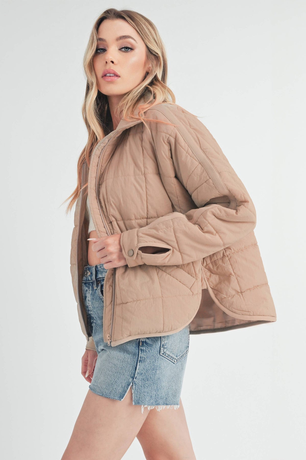 5106EK Bebe Puffer Jacket: Black / Contemporary / M