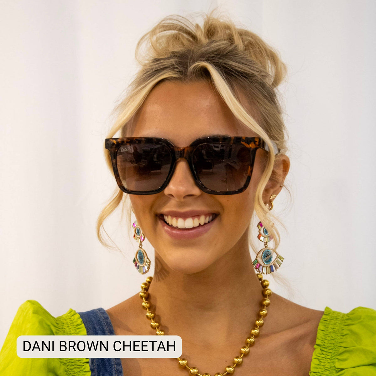 Dani- Women’s Square Sunglasses – Oversized : Smokeshow