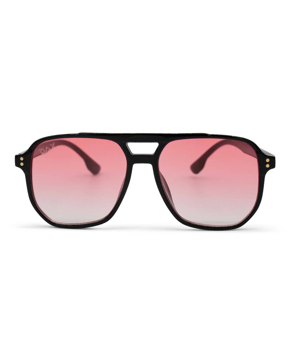Skye - Unisex Oversized Aviator: Black