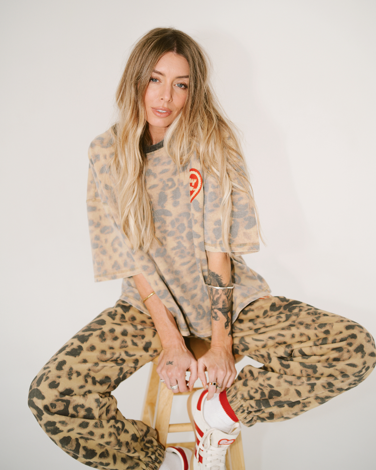 Sorry Mom Tee - LEOPARD : L