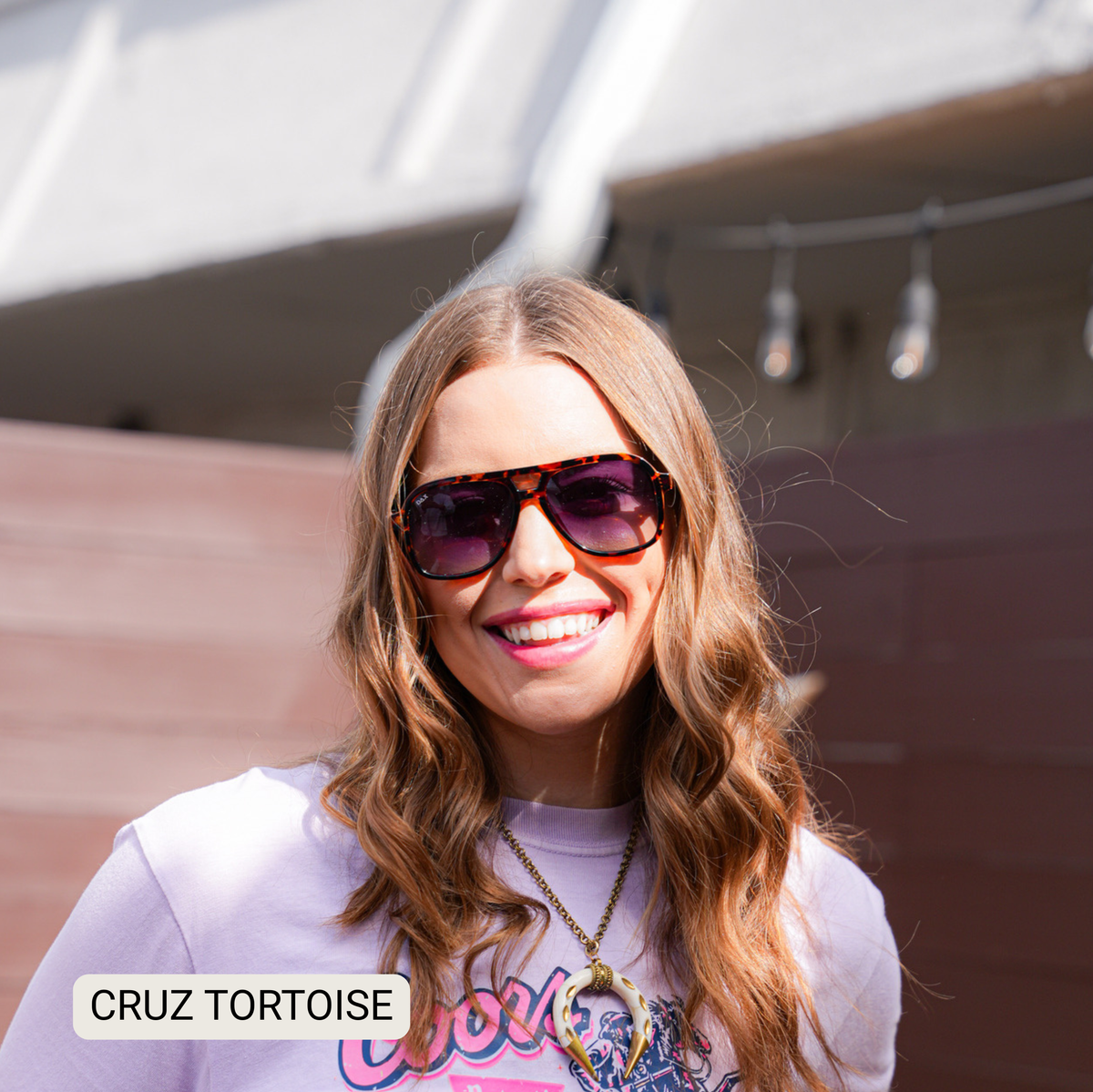 Cruz - Unisex Aviator Sunglasses – Polarized Hair-Friendly: Smokeshow