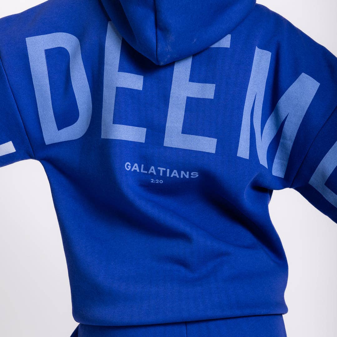 Kingdom Essential Hoodie - Jewel-Tone - Blue Flame: Blue Flame - Light blue / S