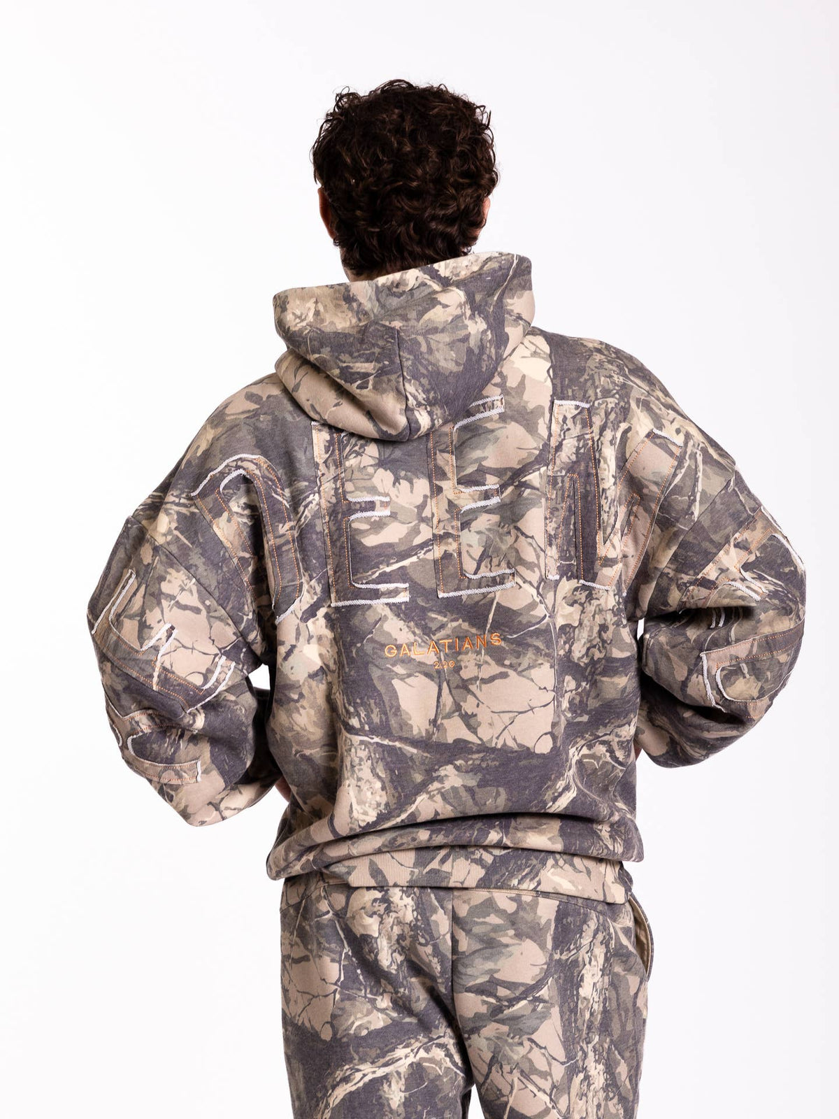 Kingdom Essential Patchwork Hoodie - Redeemed - Dark Camo: XL