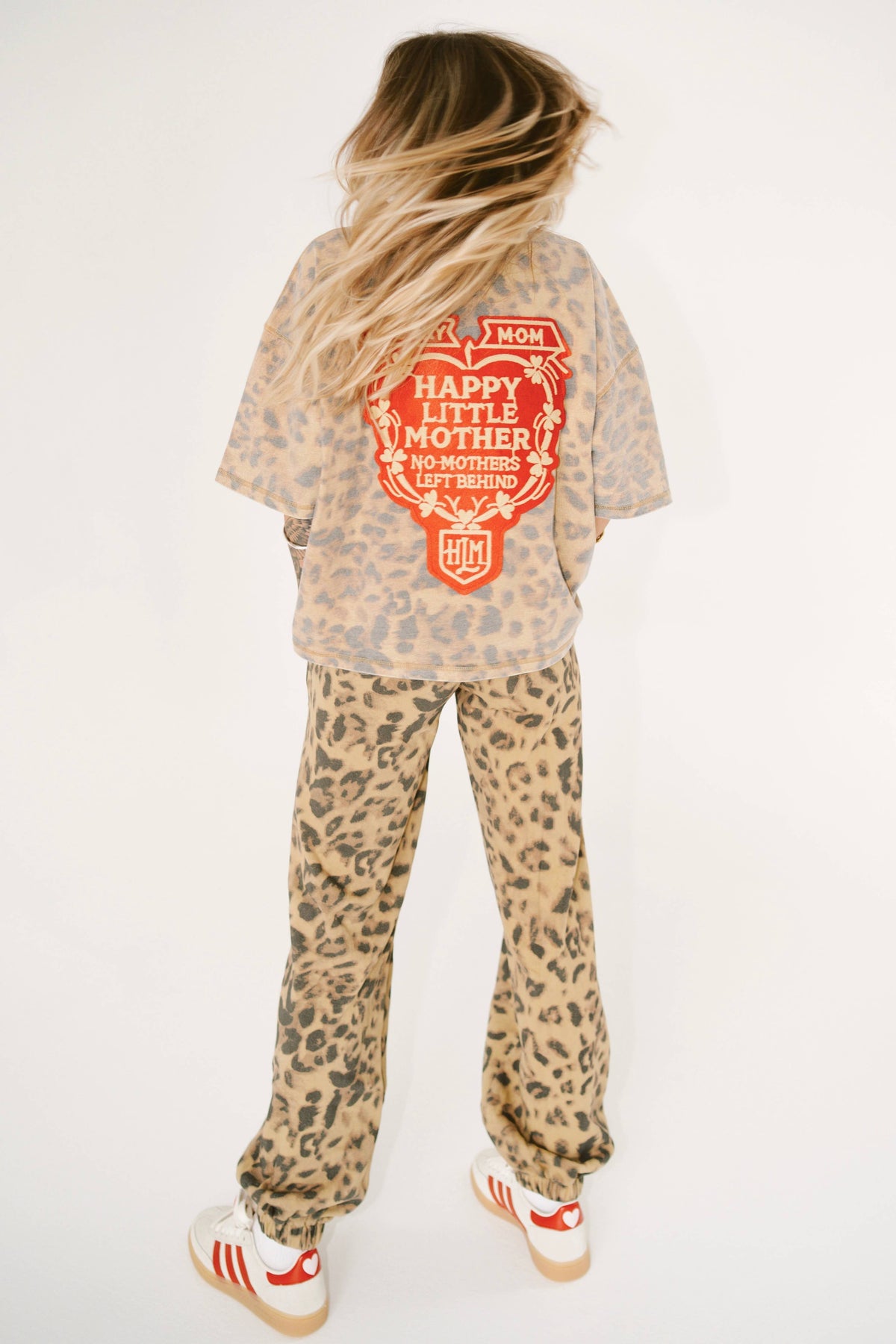 Sorry Mom Tee - LEOPARD : XL