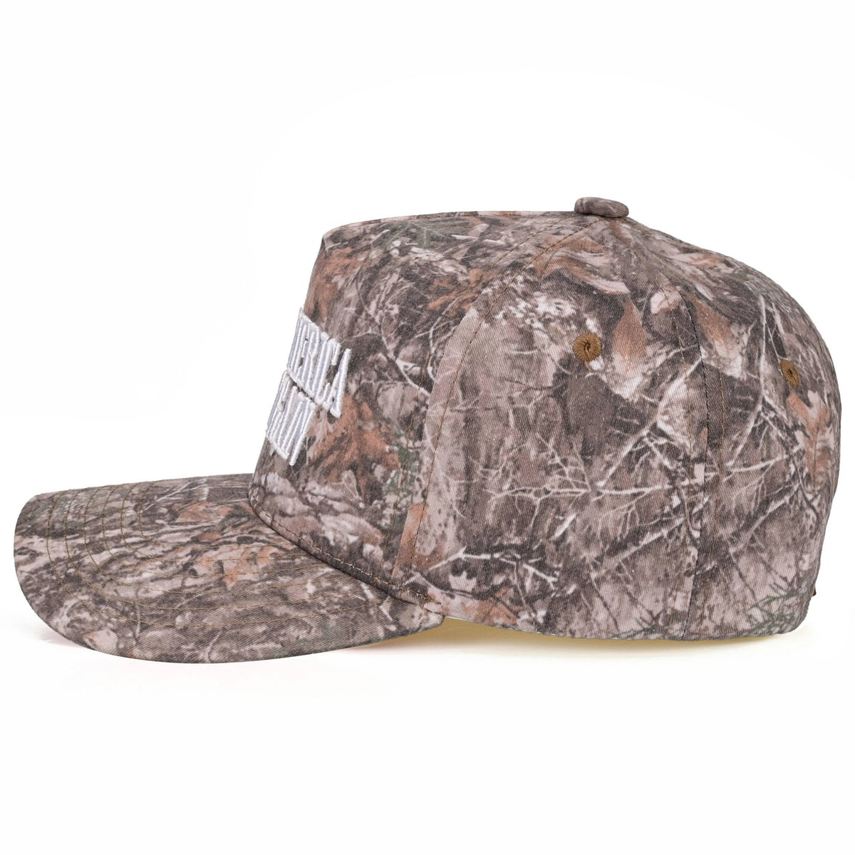C.C MAKE AMERICA PRAY AGAIN Letter on Two Tone Trucker Hat: DKM