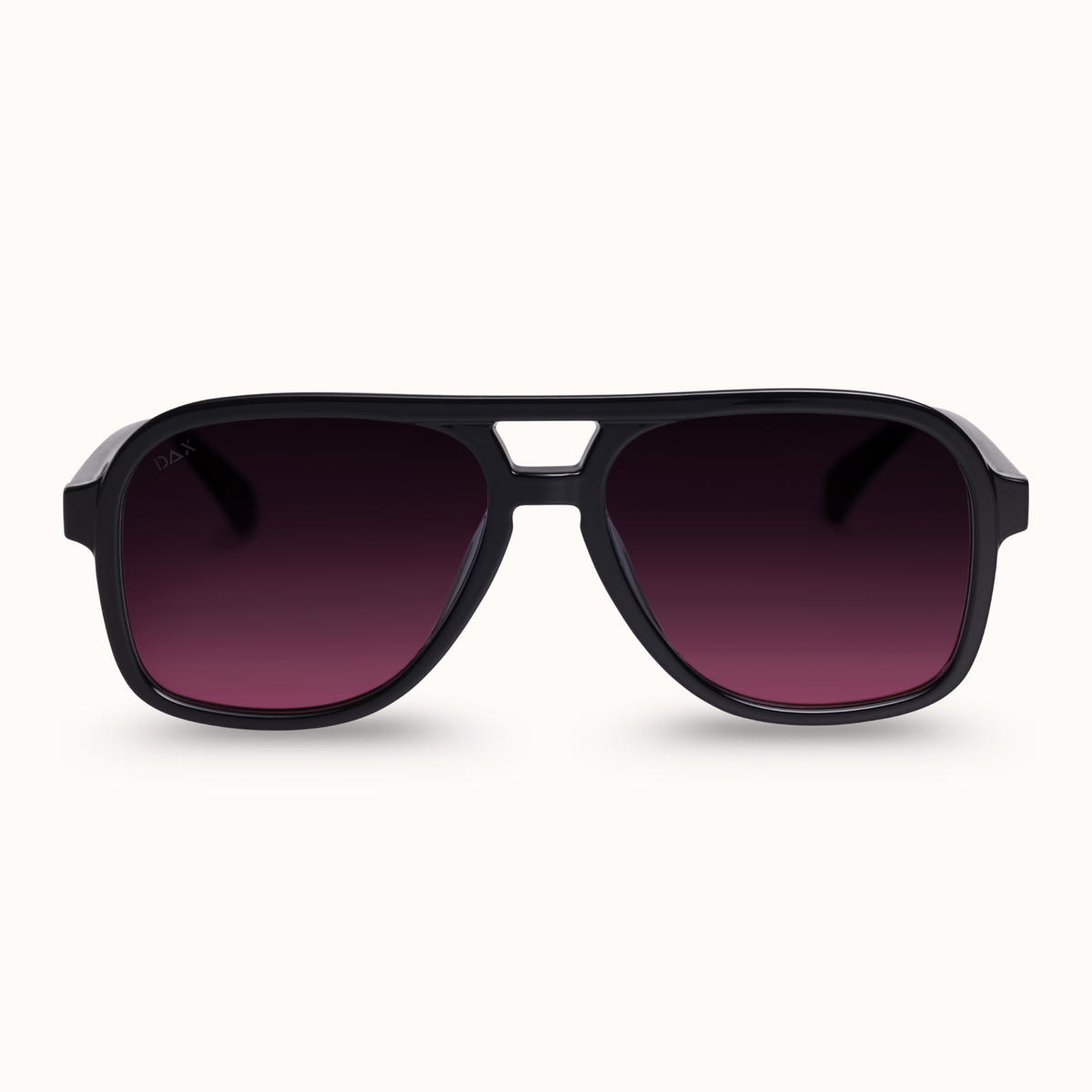 Cruz - Unisex Aviator Sunglasses – Polarized Hair-Friendly: Grey Gradient