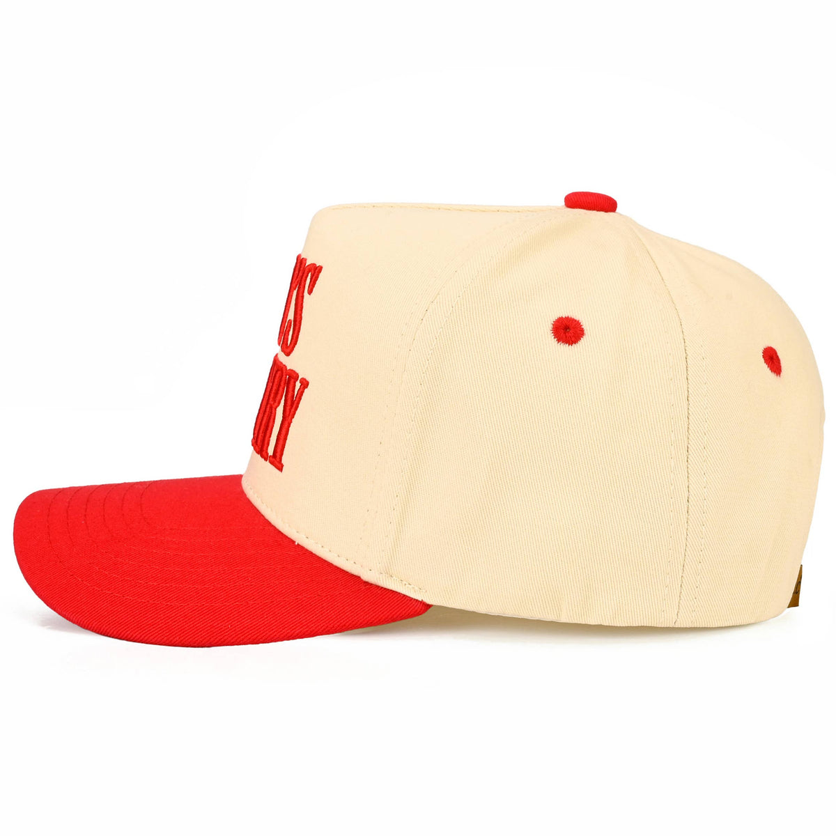 C.C GOD'S COUNTRY Letter on Two Tone Trucker Hat: DKM