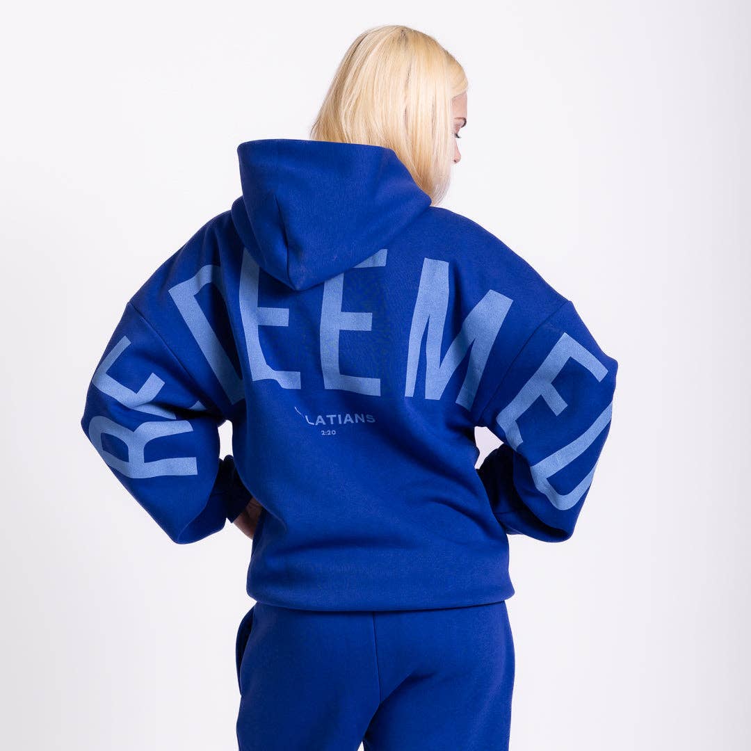 Kingdom Essential Hoodie - Jewel-Tone - Blue Flame: Blue Flame - Light blue / XL