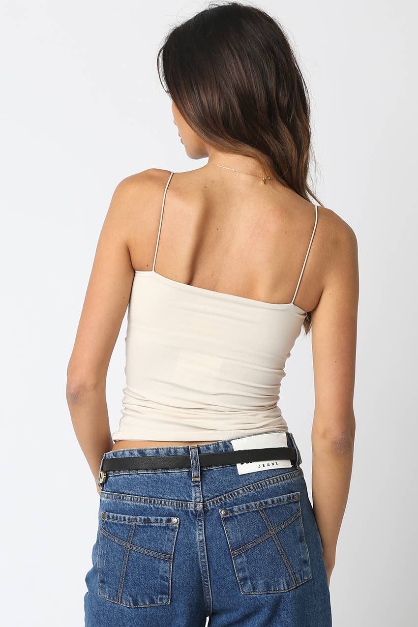 Emmy Tank Top: BABY BLUE / L