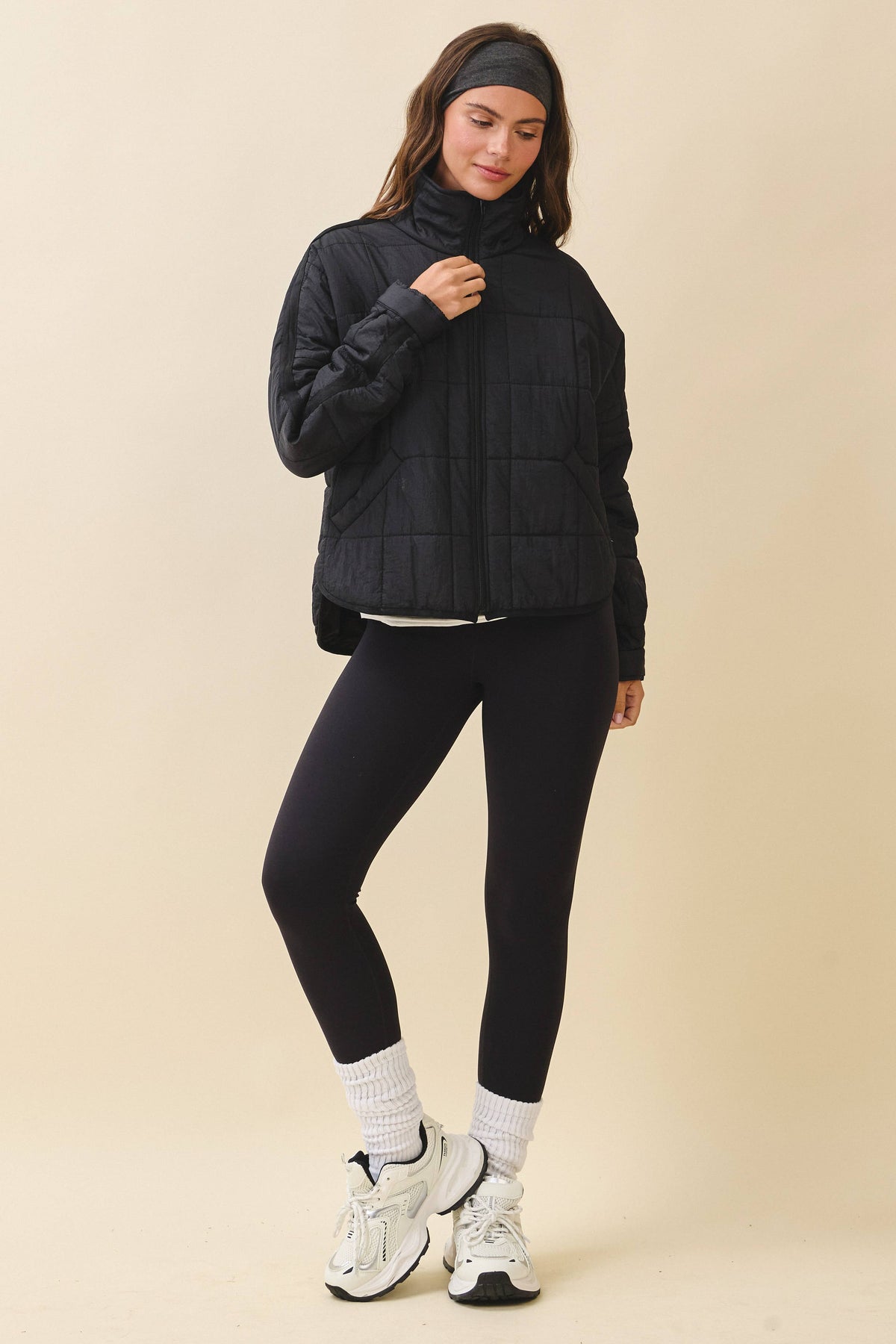 5106EK Bebe Puffer Jacket: Black / Contemporary / M