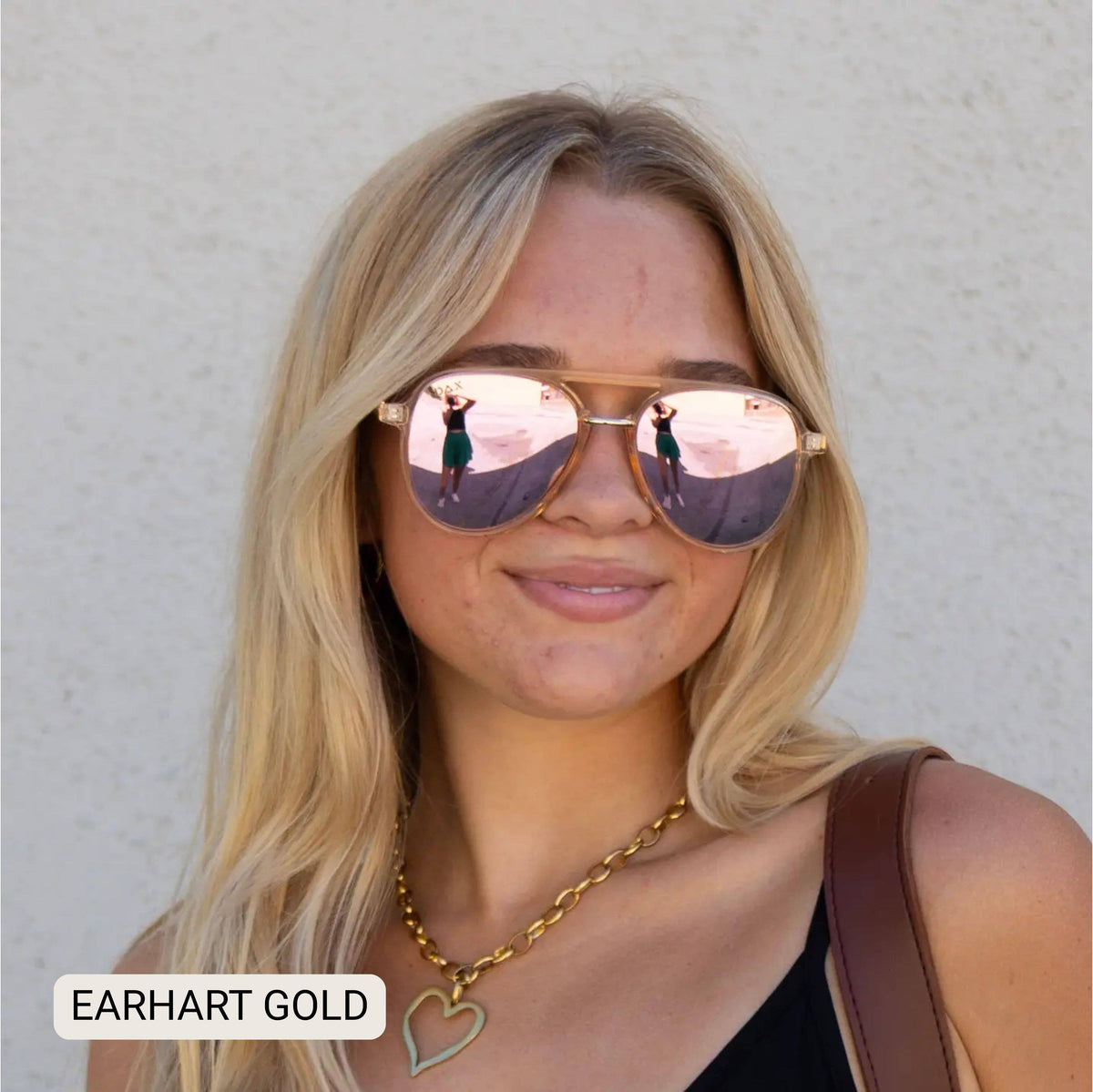 Earhart - Women’s Aviator Sunglasses–Polarized Everyday Chic: Grey