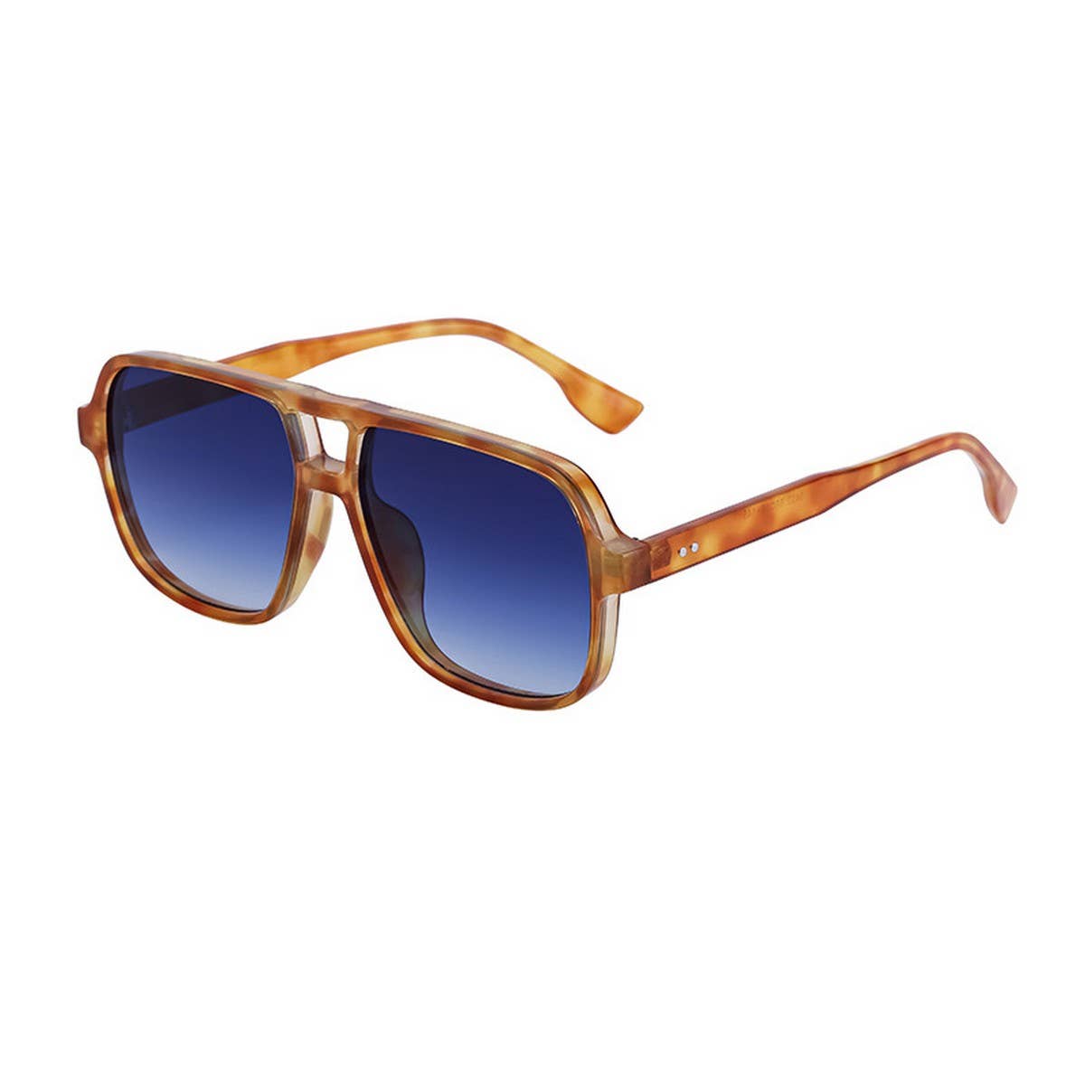 DOUBLE BRIDGE LARGE FRAME DRIVING SUNGLASSES_CWASG0614: BLACK3 / (OS) 1