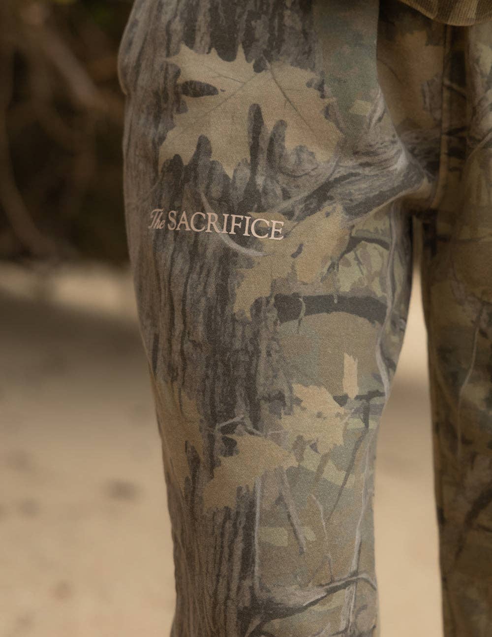 The Sacrifice Camo Unisex Sweatpant: XS