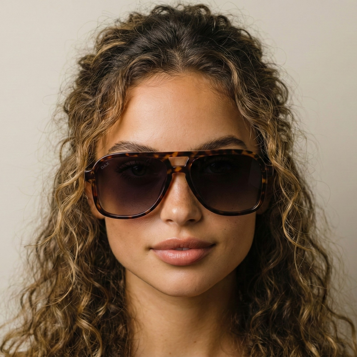 Cruz - Unisex Aviator Sunglasses – Polarized Hair-Friendly: Smokeshow