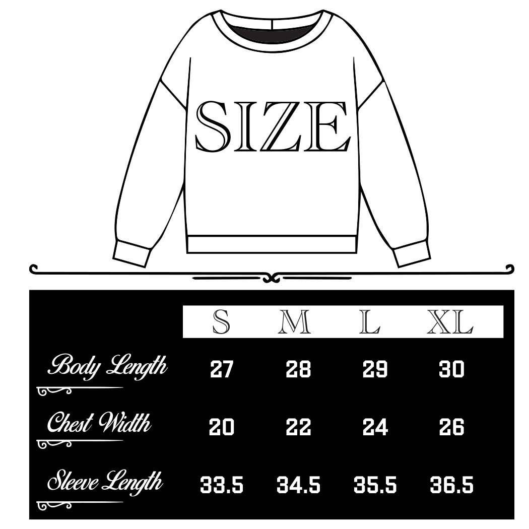 HOWDY DARLIN' Heavyweight Crewneck Sweatshirt: BLACK / M