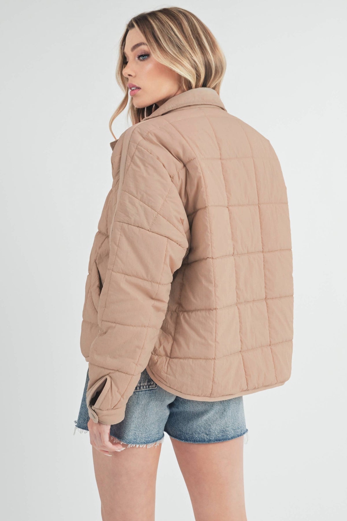 5106EK Bebe Puffer Jacket: Black / Contemporary / M