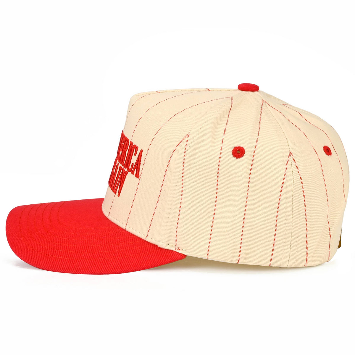 C.C MAKE AMERICA PRAY AGAIN Letter on Two Tone Trucker Hat: DKM