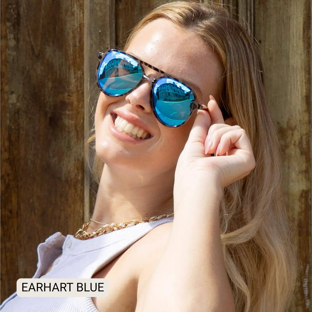 Earhart - Women’s Aviator Sunglasses–Polarized Everyday Chic: Cheetah