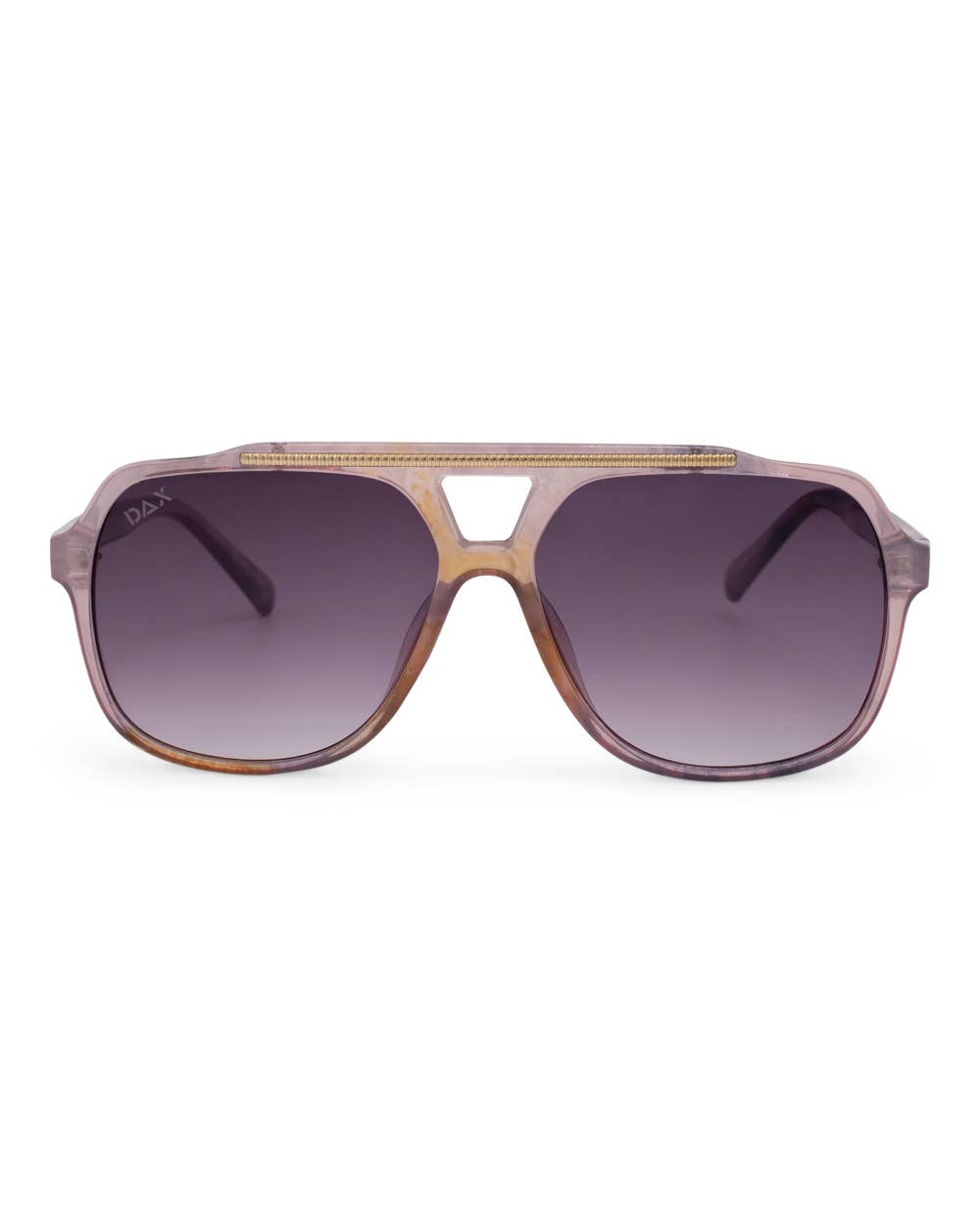 Astrid - Women's Oversized Aviator Sunglasses: Purple
