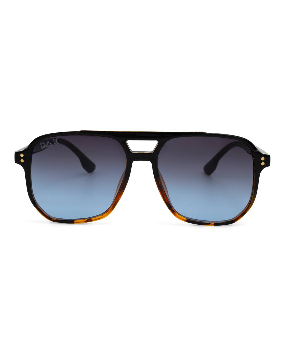 Skye - Unisex Oversized Aviator: Black