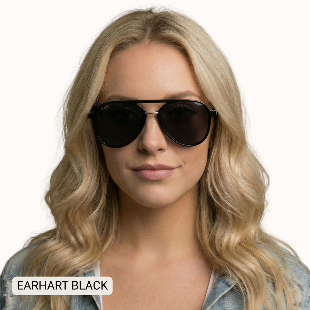 Earhart - Women’s Aviator Sunglasses–Polarized Everyday Chic: Grey