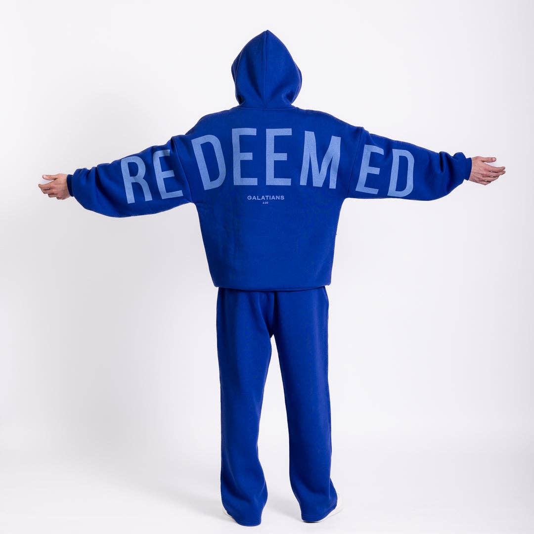 Kingdom Essential Hoodie - Jewel-Tone - Blue Flame: Blue Flame - Light blue / S