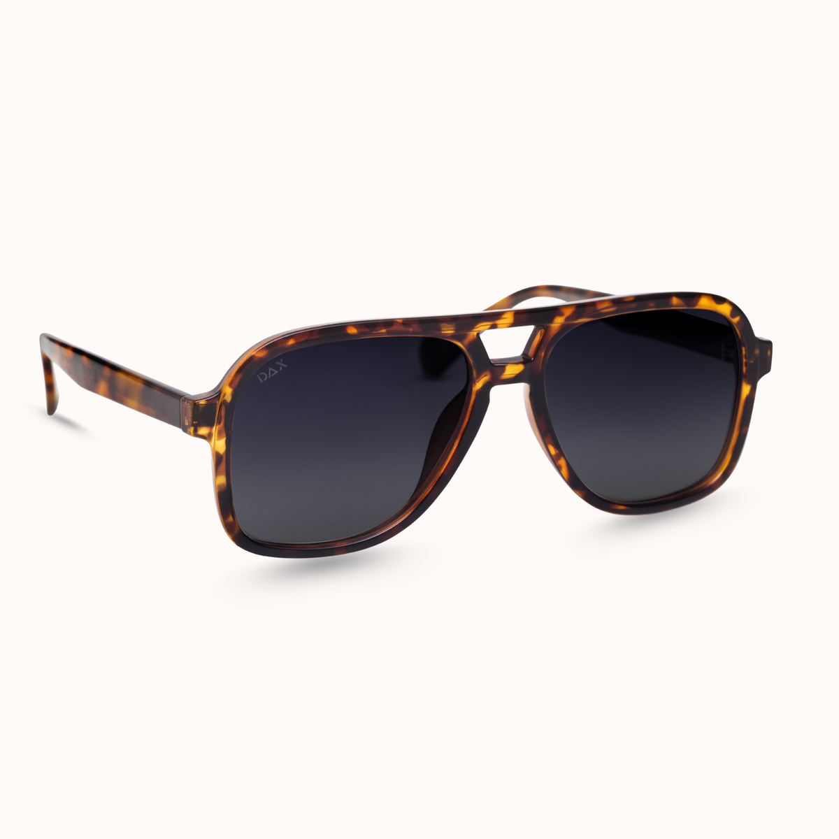 Cruz - Unisex Aviator Sunglasses – Polarized Hair-Friendly: Grey Gradient