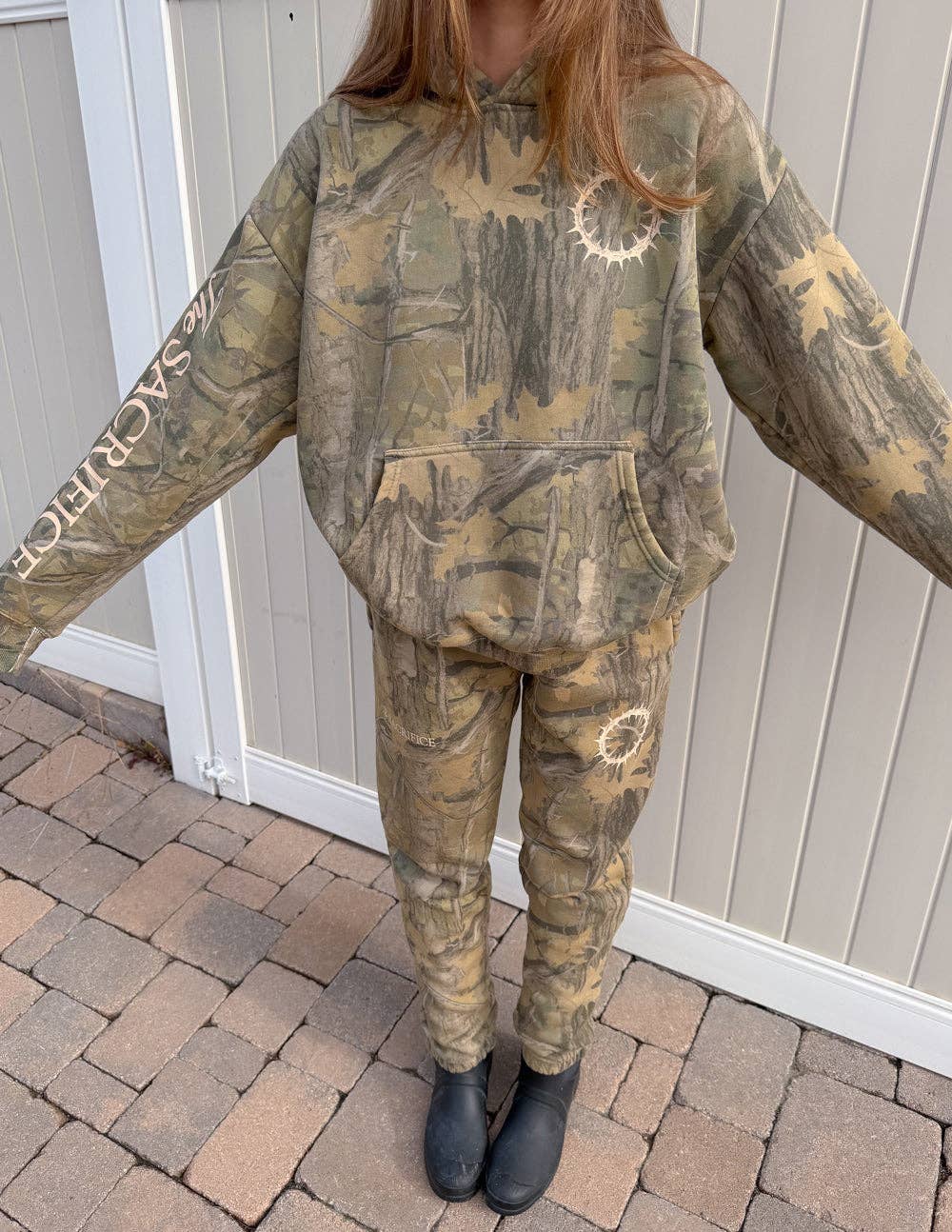The Sacrifice Camo Unisex Sweatpant: L