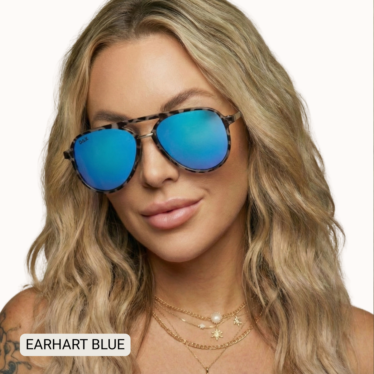 Earhart - Women’s Aviator Sunglasses–Polarized Everyday Chic: Grey
