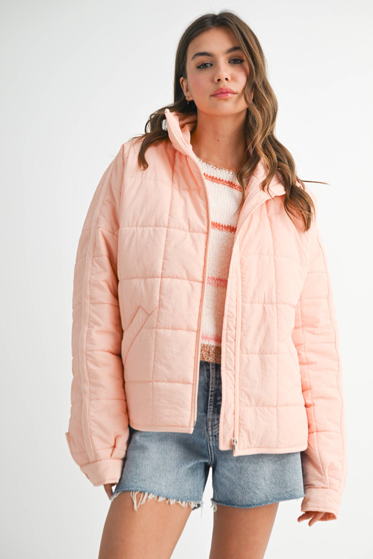 5106EK Bebe Puffer Jacket: Black / Contemporary / M
