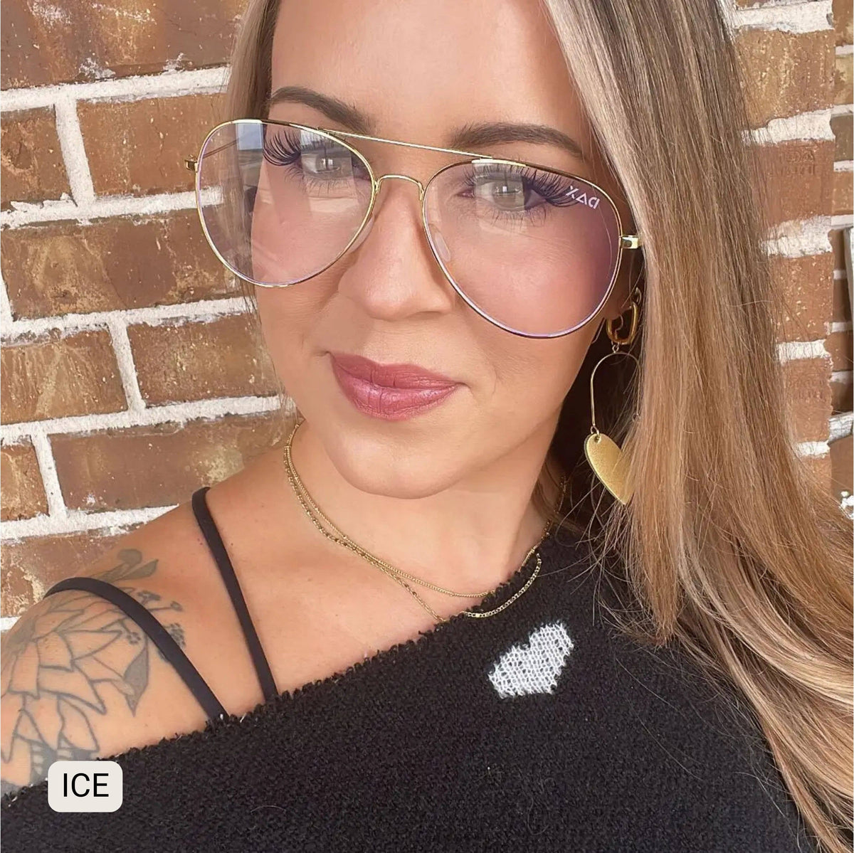 Blue Light Blocking Glasses: Skye