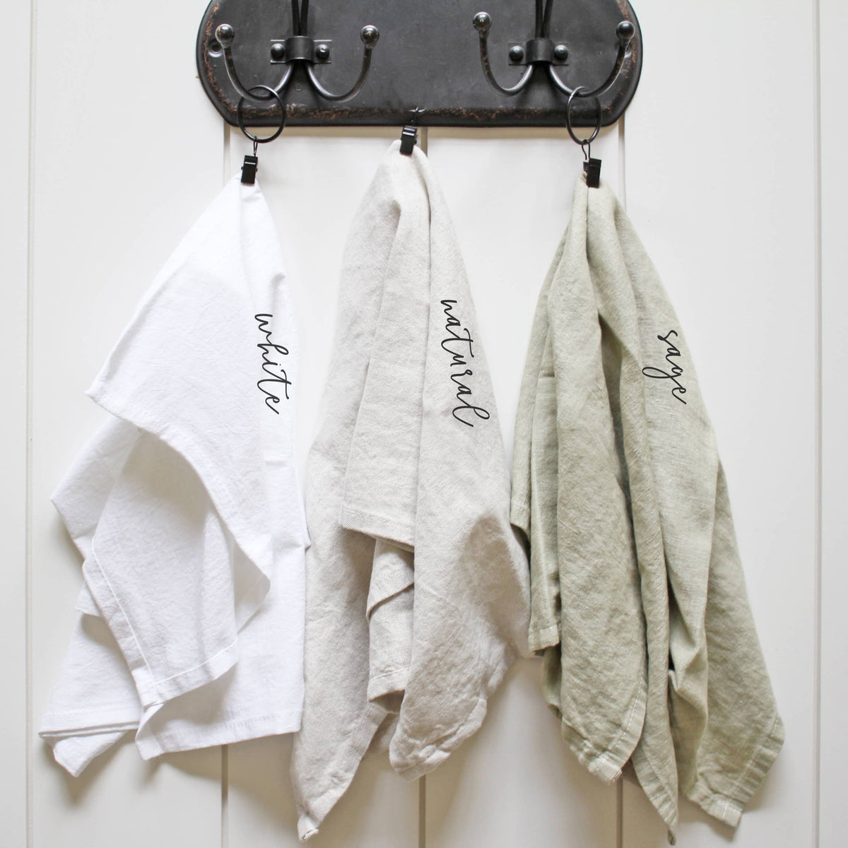 Better In A Small Town Custom Tea Towel: Natural
