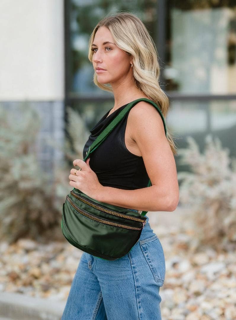 Farah Fanny Bum Bag - Olive Green RTS